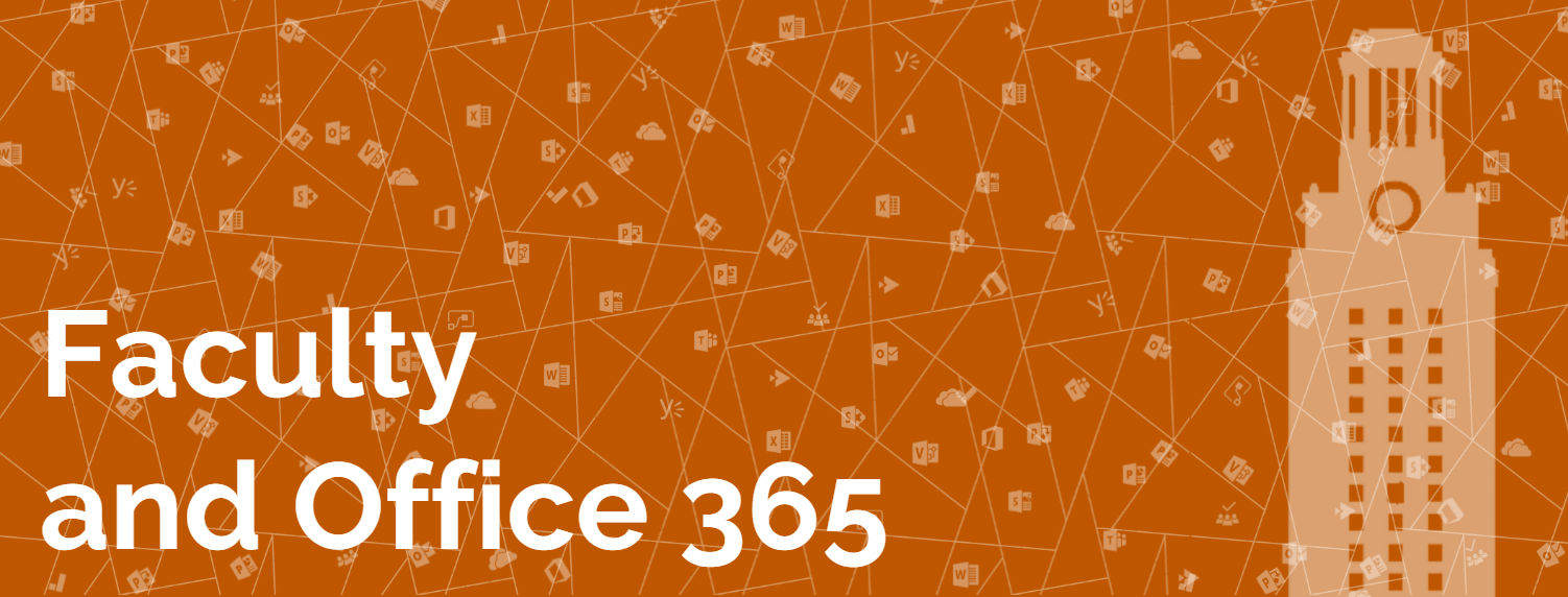 Faculty and Office 365