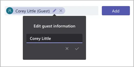 Enter Guest Info