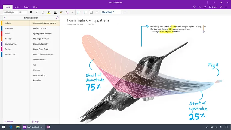 OneNote Home