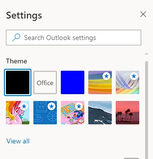 Change Default Theme