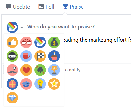 Yammer Praise